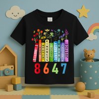 Equal Rights Book Flower Anti Trump Feminist Rights Toddler T-Shirt