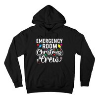 Emergency Room Christmas Crew Nurse Tech Secretary Hoodie