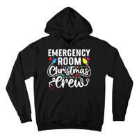 Emergency Room Christmas Crew Nurse Tech Secretary Tall Hoodie