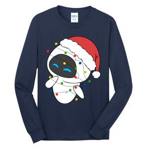 Eve Robot Christmas Lights Eve Robot Very Merry Xmas Party Matching Tall Long Sleeve T-Shirt