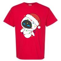 Eve Robot Christmas Lights Eve Robot Very Merry Xmas Party Matching Garment-Dyed Heavyweight T-Shirt