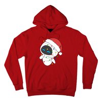 Eve Robot Christmas Lights Eve Robot Very Merry Xmas Party Matching Hoodie