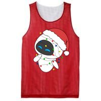 Eve Robot Christmas Lights Eve Robot Very Merry Xmas Party Matching Mesh Reversible Basketball Jersey Tank