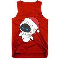 Eve Robot Christmas Lights Eve Robot Very Merry Xmas Party Matching Tank Top