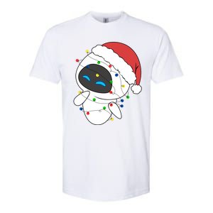 Eve Robot Christmas Lights Eve Robot Very Merry Xmas Party Matching Softstyle CVC T-Shirt