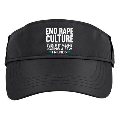 End Rape Culture Sexual Assault Awareness Stop The Violence Adult Drive Performance Visor