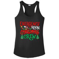 Emergency Room Christmas Crew Er Nurse Xmas Holiday Nursing Ladies PosiCharge Competitor Racerback Tank