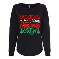 Emergency Room Christmas Crew Er Nurse Xmas Holiday Nursing Womens California Wash Sweatshirt