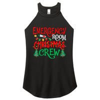 Emergency Room Christmas Crew Er Nurse Xmas Holiday Nursing Women's Perfect Tri Rocker Tank