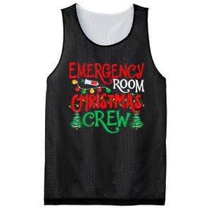 Emergency Room Christmas Crew Er Nurse Xmas Holiday Nursing Mesh Reversible Basketball Jersey Tank