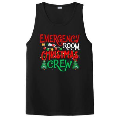 Emergency Room Christmas Crew Er Nurse Xmas Holiday Nursing PosiCharge Competitor Tank