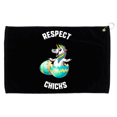 Easter Respect Chicks Trex Dinosaur Bunny Ears Gift Grommeted Golf Towel