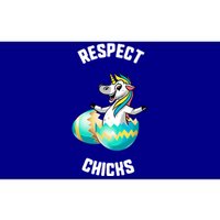 Easter Respect Chicks Trex Dinosaur Bunny Ears Gift Bumper Sticker