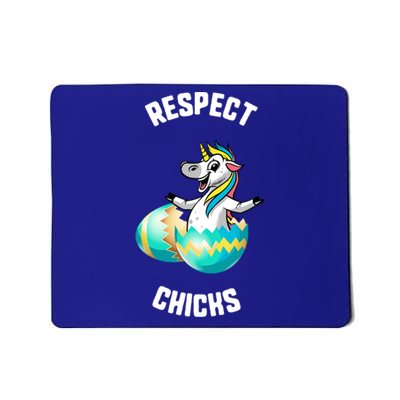 Easter Respect Chicks Trex Dinosaur Bunny Ears Gift Mousepad