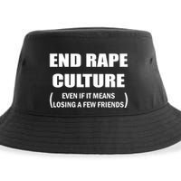 End Rape Culture Even If It Means Losing A Few Friends Sustainable Bucket Hat