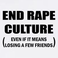 End Rape Culture Even If It Means Losing A Few Friends Garment-Dyed Sweatshirt