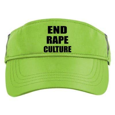 End Rape Culture Adult Drive Performance Visor