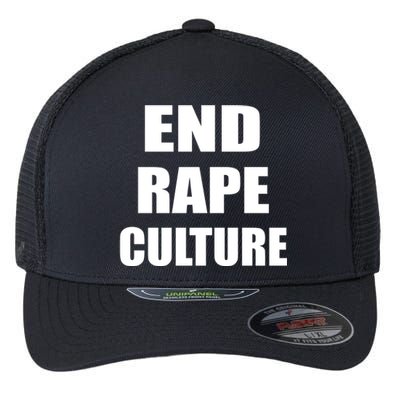 End Rape Culture Flexfit Unipanel Trucker Cap