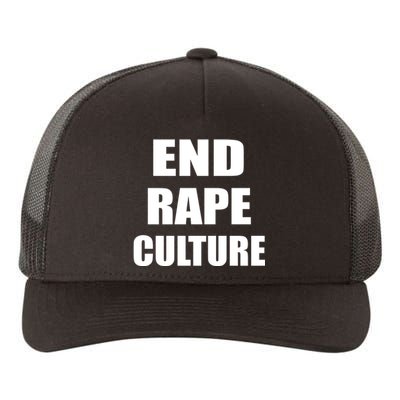 End Rape Culture Yupoong Adult 5-Panel Trucker Hat