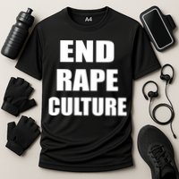 End Rape Culture Cooling Performance Crew T-Shirt