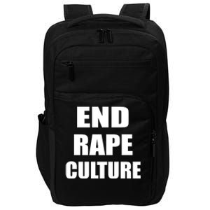 End Rape Culture Impact Tech Backpack