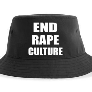 End Rape Culture Sustainable Bucket Hat