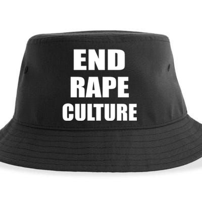 End Rape Culture Sustainable Bucket Hat