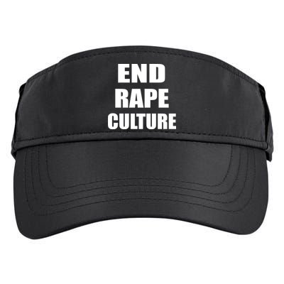 End Rape Culture Adult Drive Performance Visor