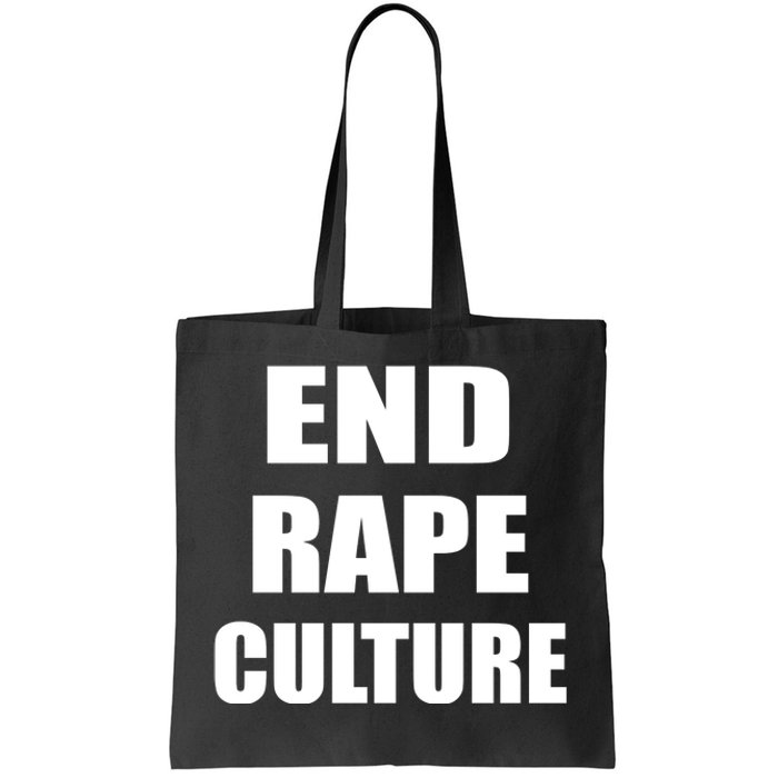 End Rape Culture Tote Bag