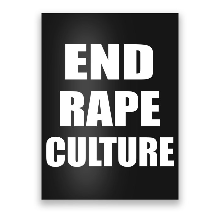 End Rape Culture Poster