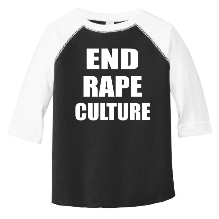 End Rape Culture Toddler Fine Jersey T-Shirt