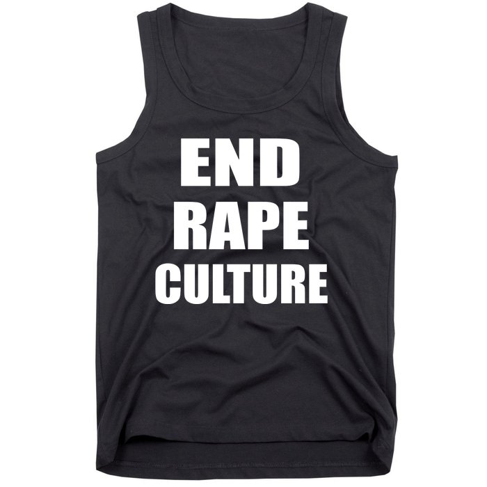 End Rape Culture Tank Top