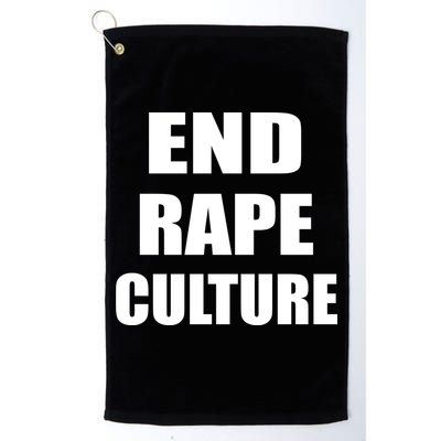 End Rape Culture Golf Towel