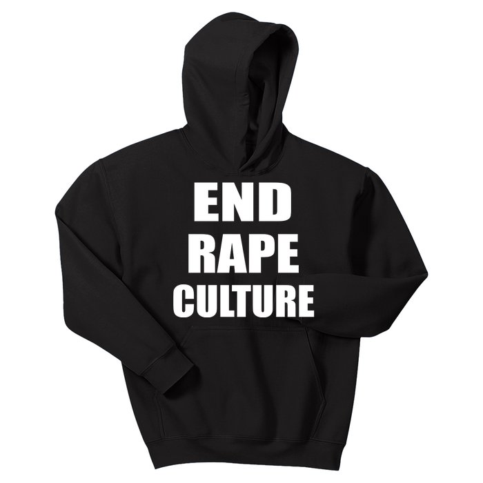 End Rape Culture Kids Hoodie