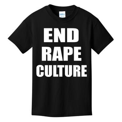 End Rape Culture Kids T-Shirt