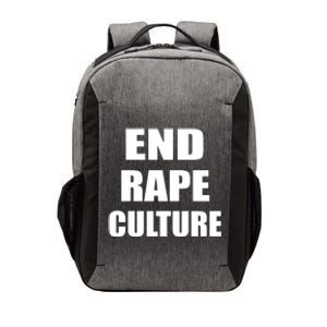 End Rape Culture Vector Backpack