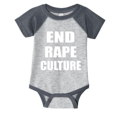 End Rape Culture Infant Baby Jersey Bodysuit