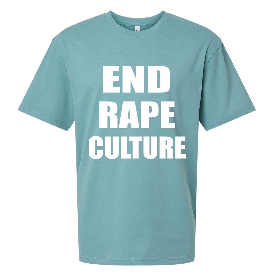 End Rape Culture Sueded Cloud Jersey T-Shirt