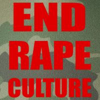 End Rape Culture Red Imprint Legacy Tie Dye Trucker Hat