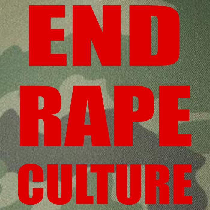 End Rape Culture Red Imprint Legacy Tie Dye Trucker Hat