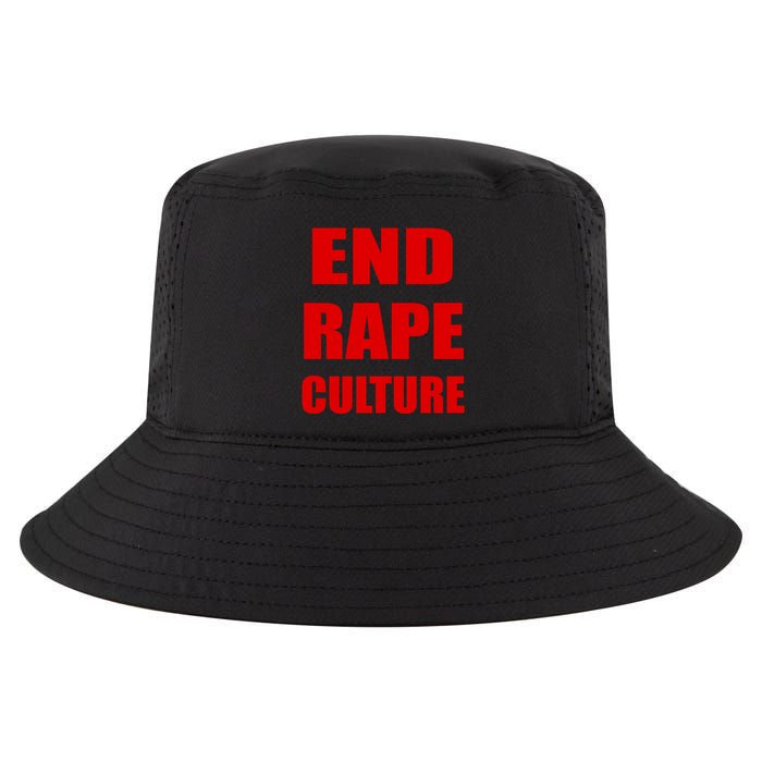 End Rape Culture Red Imprint Cool Comfort Performance Bucket Hat