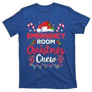 Emergency Room Christmas Crew Funny Christmas Nurse Crew Er Funny Gift T-Shirt