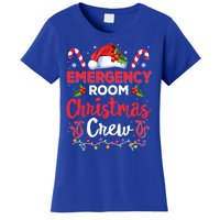 Emergency Room Christmas Crew Funny Christmas Nurse Crew Er Funny Gift Women's T-Shirt