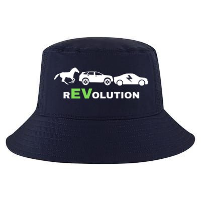 EV Revolution, Drive ECars EV Life Funny Electric Vehicle Cool Comfort Performance Bucket Hat