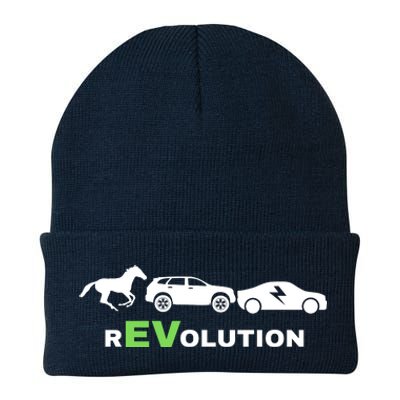 EV Revolution, Drive ECars EV Life Funny Electric Vehicle Knit Cap Winter Beanie