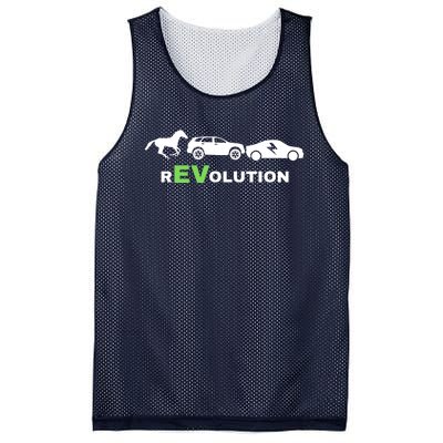 EV Revolution, Drive ECars EV Life Funny Electric Vehicle Mesh Reversible Basketball Jersey Tank