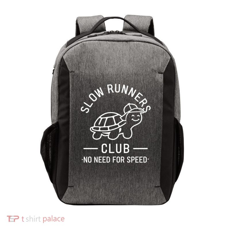 Easygoing Running Design Funny Gift Vector Backpack