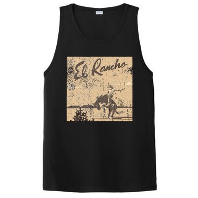 El Rancho Drivein Theatre Vintage Design San Jose PosiCharge Competitor Tank