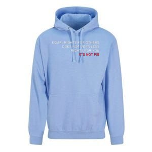 Equal Rights Does Not Mean Less Rights For You Unisex Surf Hoodie