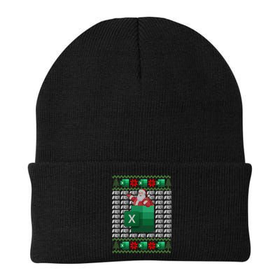 Excel REF Error Spreadsheet,CPA Accountant Christmas Sweater Knit Cap Winter Beanie